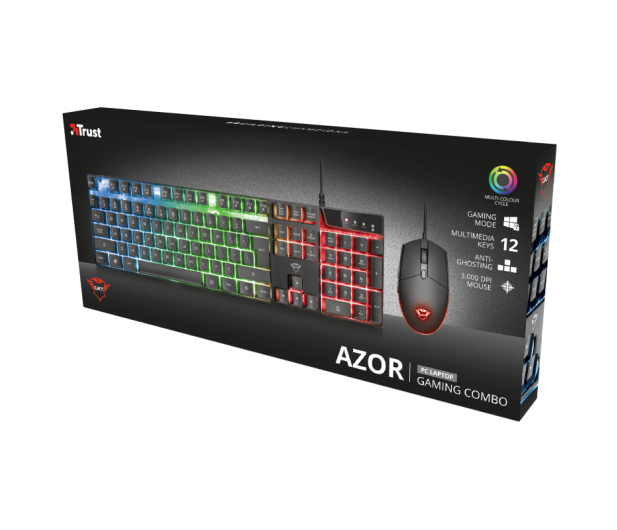 Trust GXT 838 Azor Gaming Combo - 566236 - zdjęcie 3